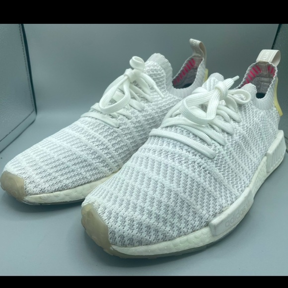 adidas NMD_R1 STLT Primeknit ‘Cloud White’ CQ2390 - Picture 10 of 13